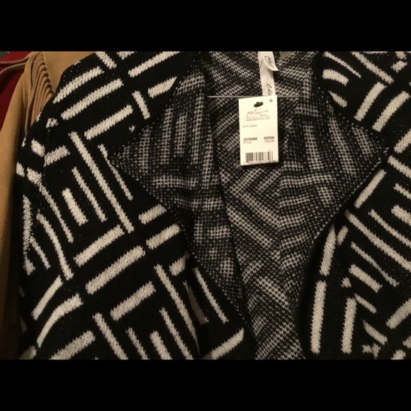 Macys New York Fashion Long Cardigan Sweater 1X - Picture 4 of 6